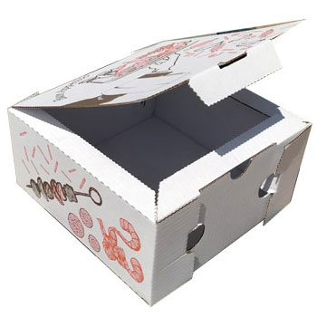 Take away food box 160X160X80 mm