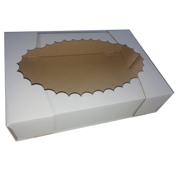 Die cut box for sweet packaging