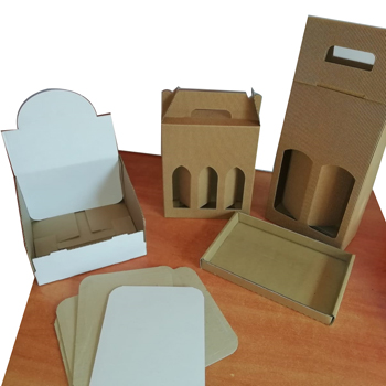 Regular slotted boxes and Corrugated die cut boxes
